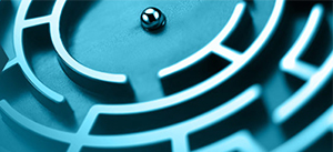 Ball in a maze