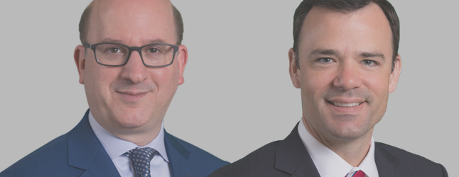 Two professional headshots side by side