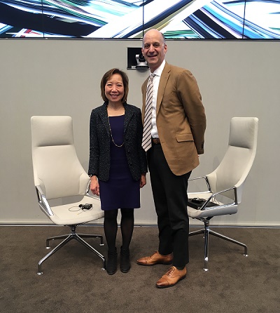 Sandra Leung and Michael Labson