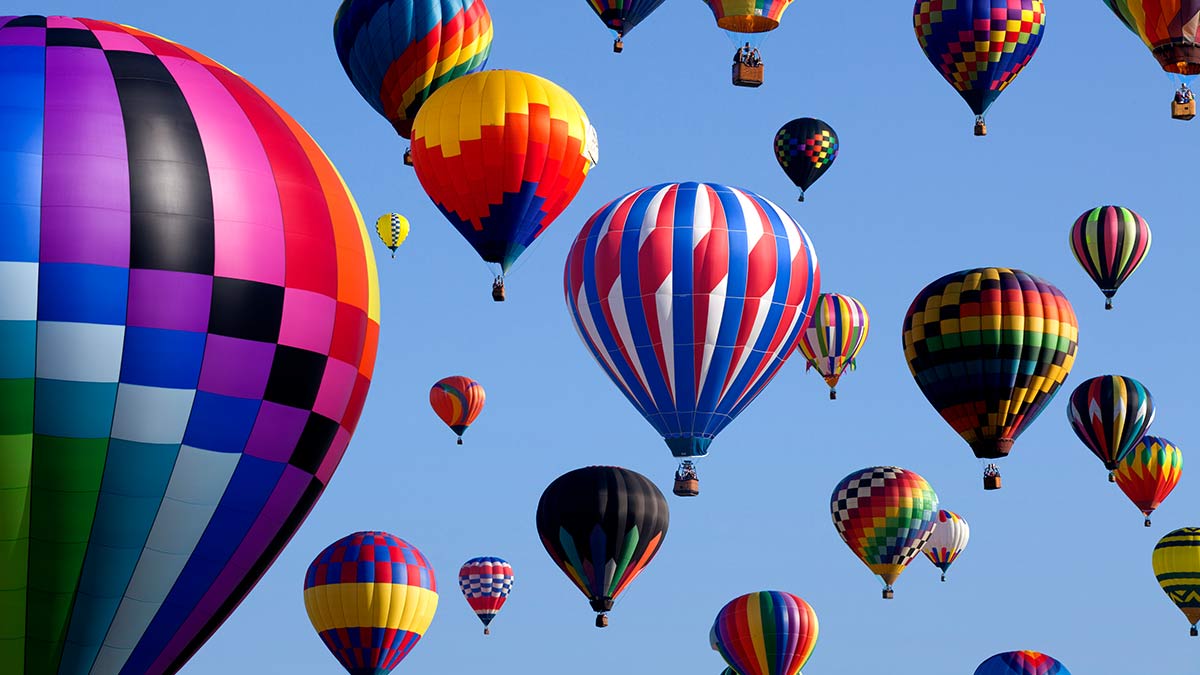 hot air ballons